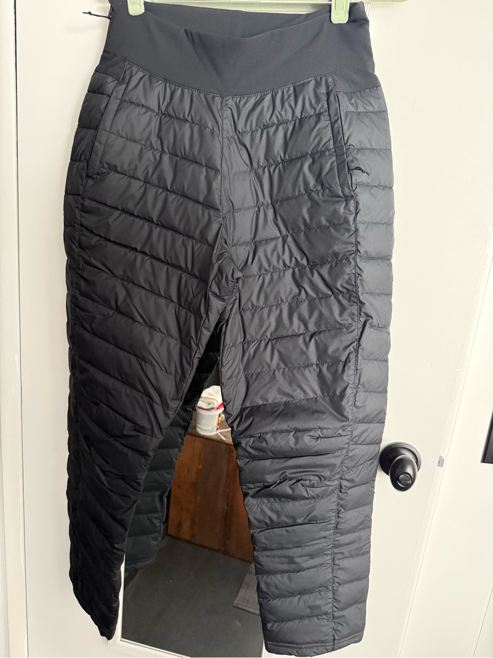 Columbia Black Quilted Puffer Insulated Pants Size M